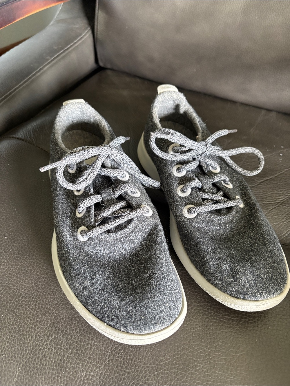 allbirds Women's Charcoal Wool Sneakers